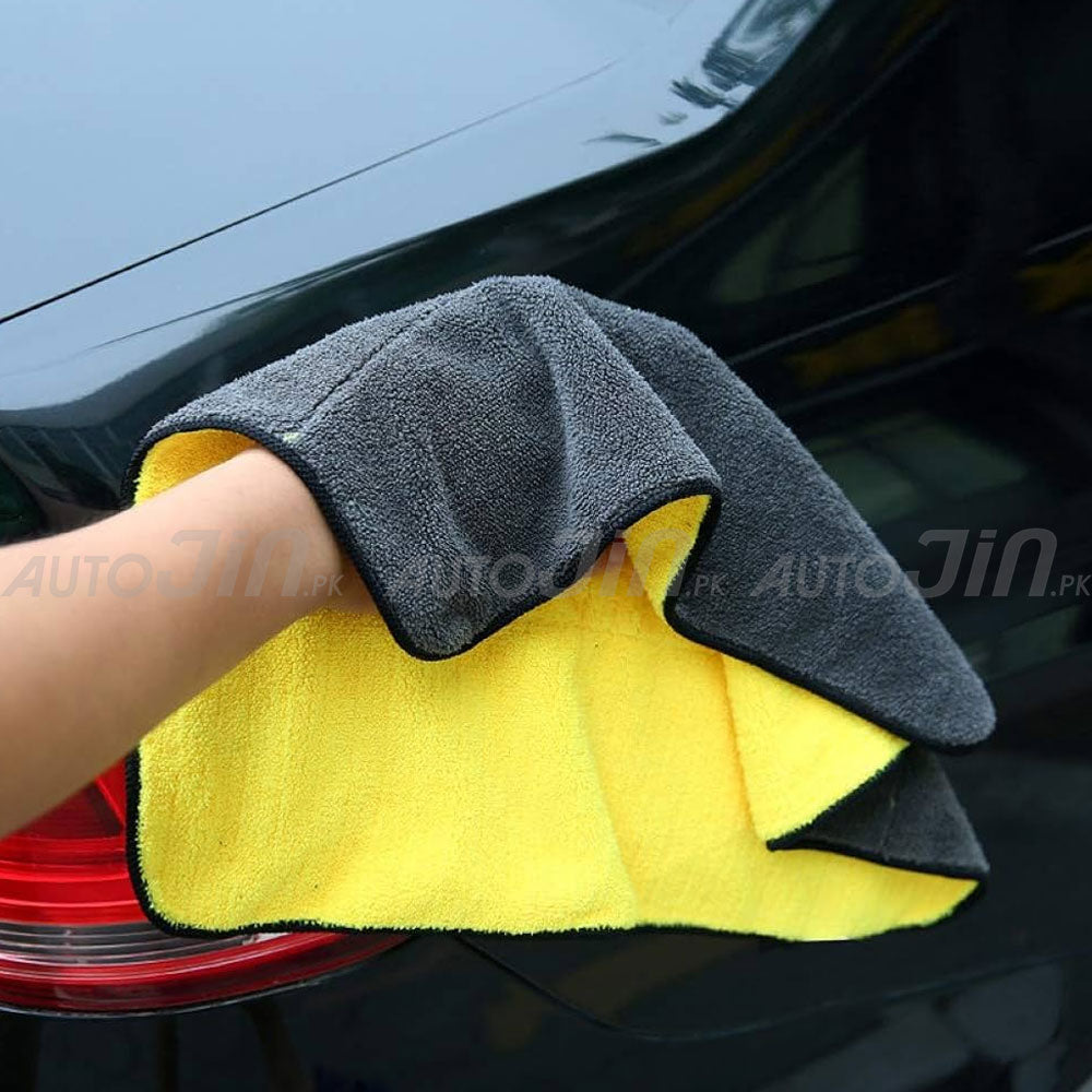 Sogo Microfiber Towels - Bundle Of Three - Ultra Thick 40x40cm (900GSM)