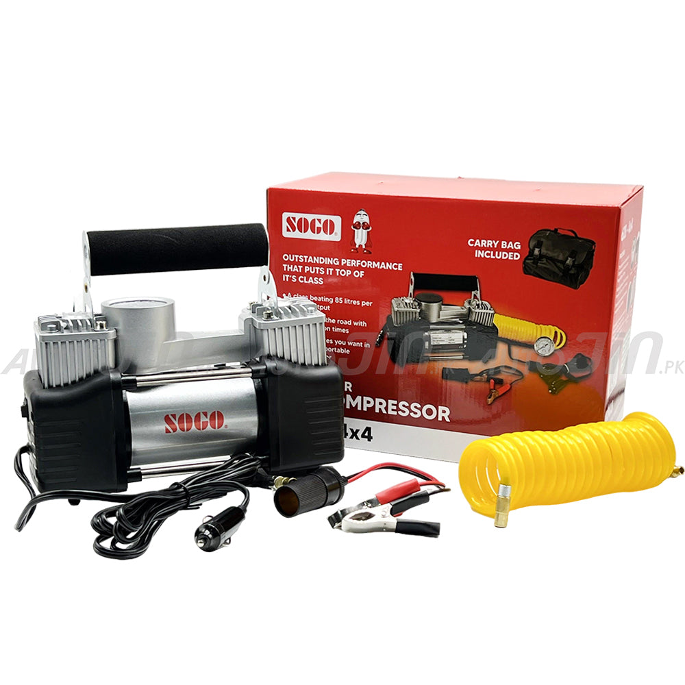 Sogo Dual Cylinder High Pressure Air Pump - Air Compressor